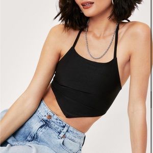 Nasty gal tie top